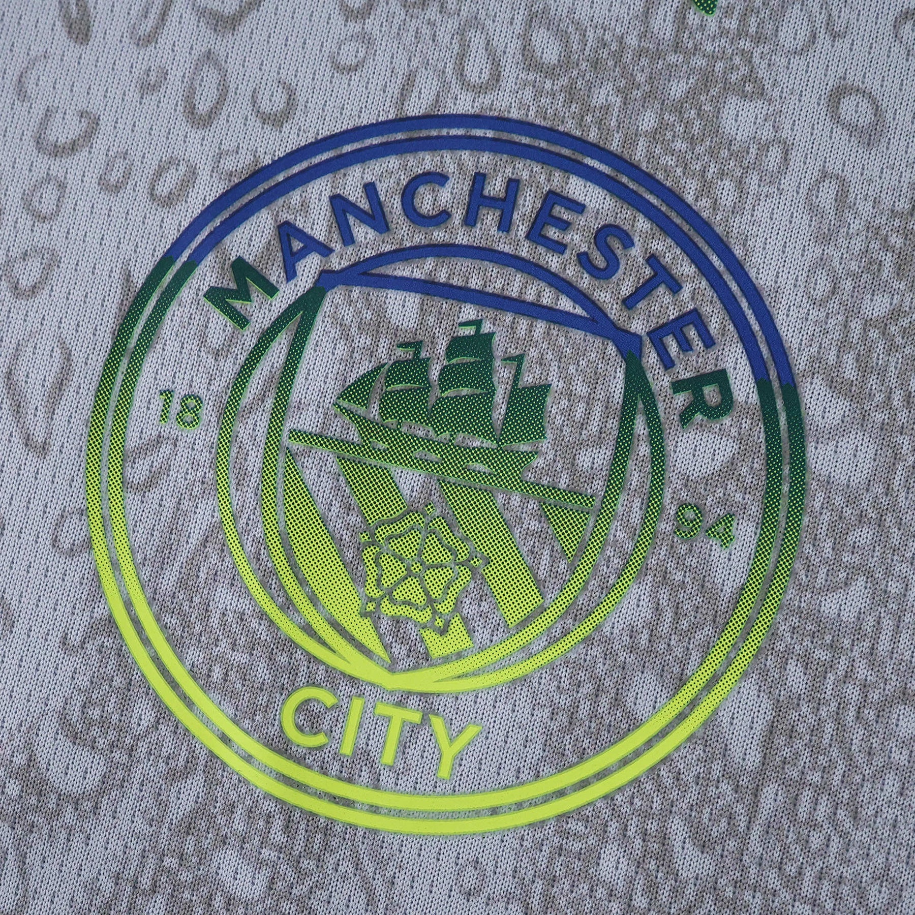 Camisa Manchester City Third Away 25/26 - Torcedor Masculina Cinza e Verde