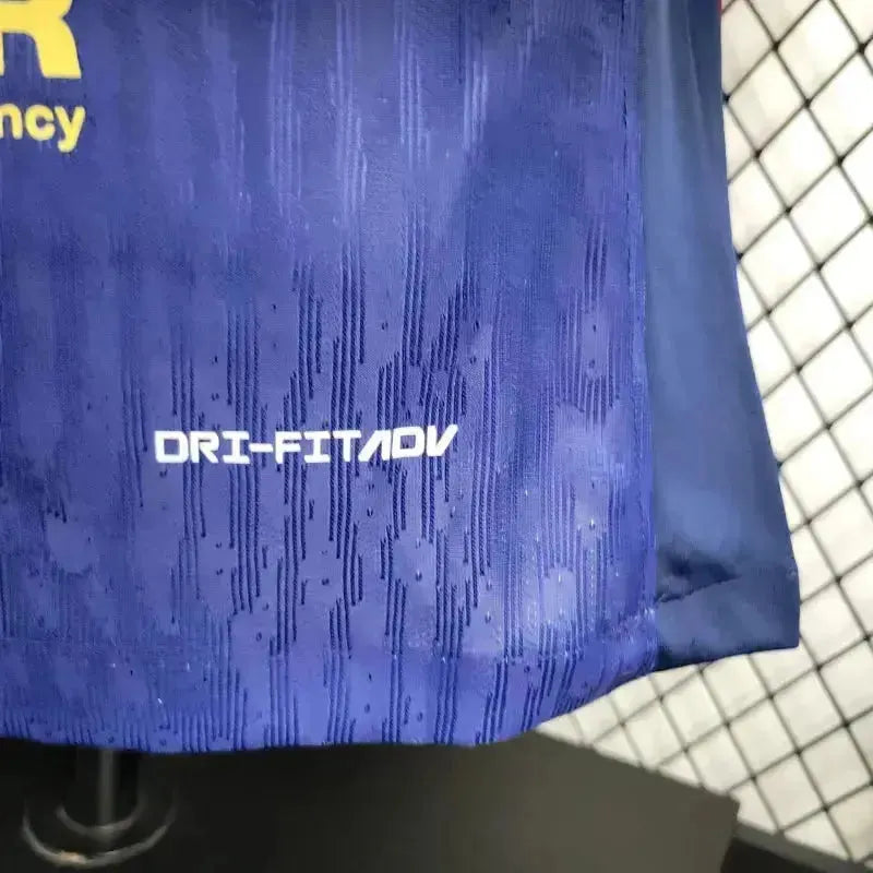 "Camisa Barcelona X Travis Scott 24/25 - Jogador Masculina Azul e Vermelho - Netmantos"