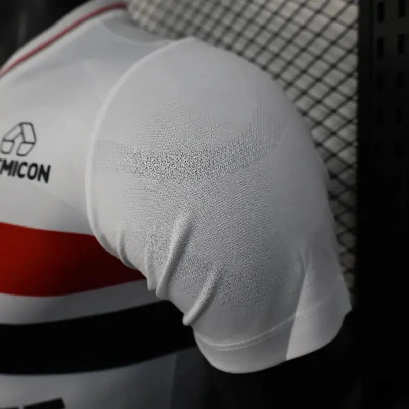 "Camisa São Paulo Home 25/26 - Jogador Masculina Branca - Netmantos"