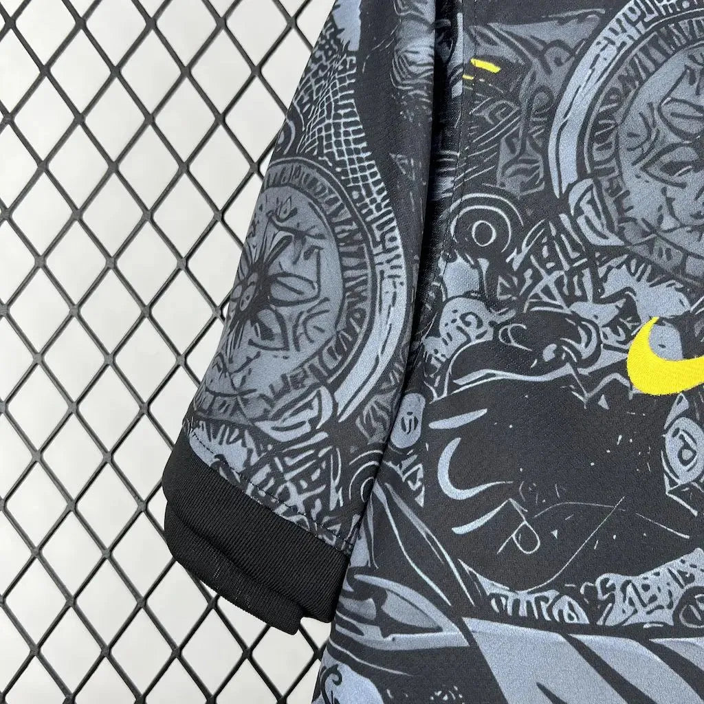 "Camisa Brasil x STUSSY Cristo Redentor - Torcedor Masculina Preta - Netmantos"