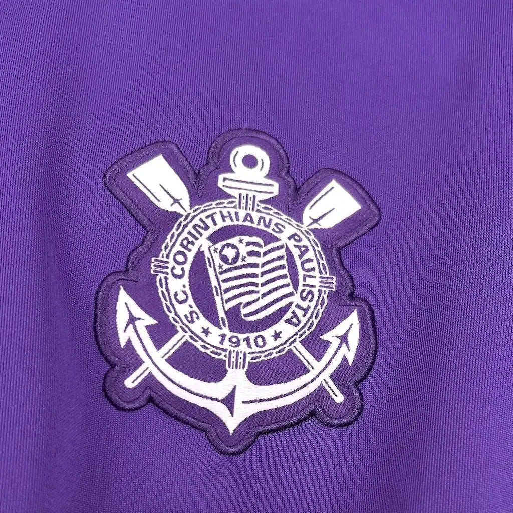 "Camisa Timão Treino 25/26 - Torcedor Masculina Roxa - Netmantos"