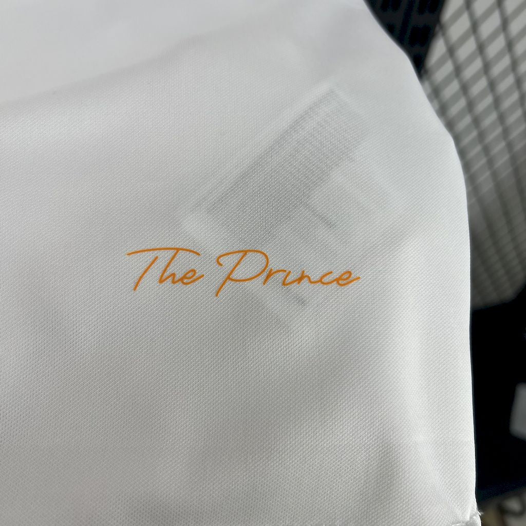 "Camisa Santista The Prince - Torcedor Masculina Branca Comma Football - Netmantos"