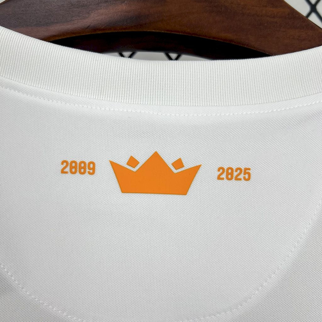 "Camisa Santista The Prince - Torcedor Masculina Branca Comma Football - Netmantos"