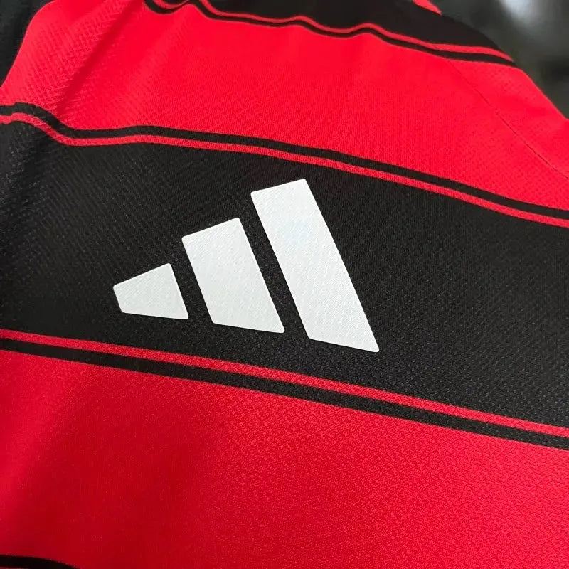 "Camisa Flamengo Home 25/26 - Jogador Masculina + Patrocínios - Netmantos"