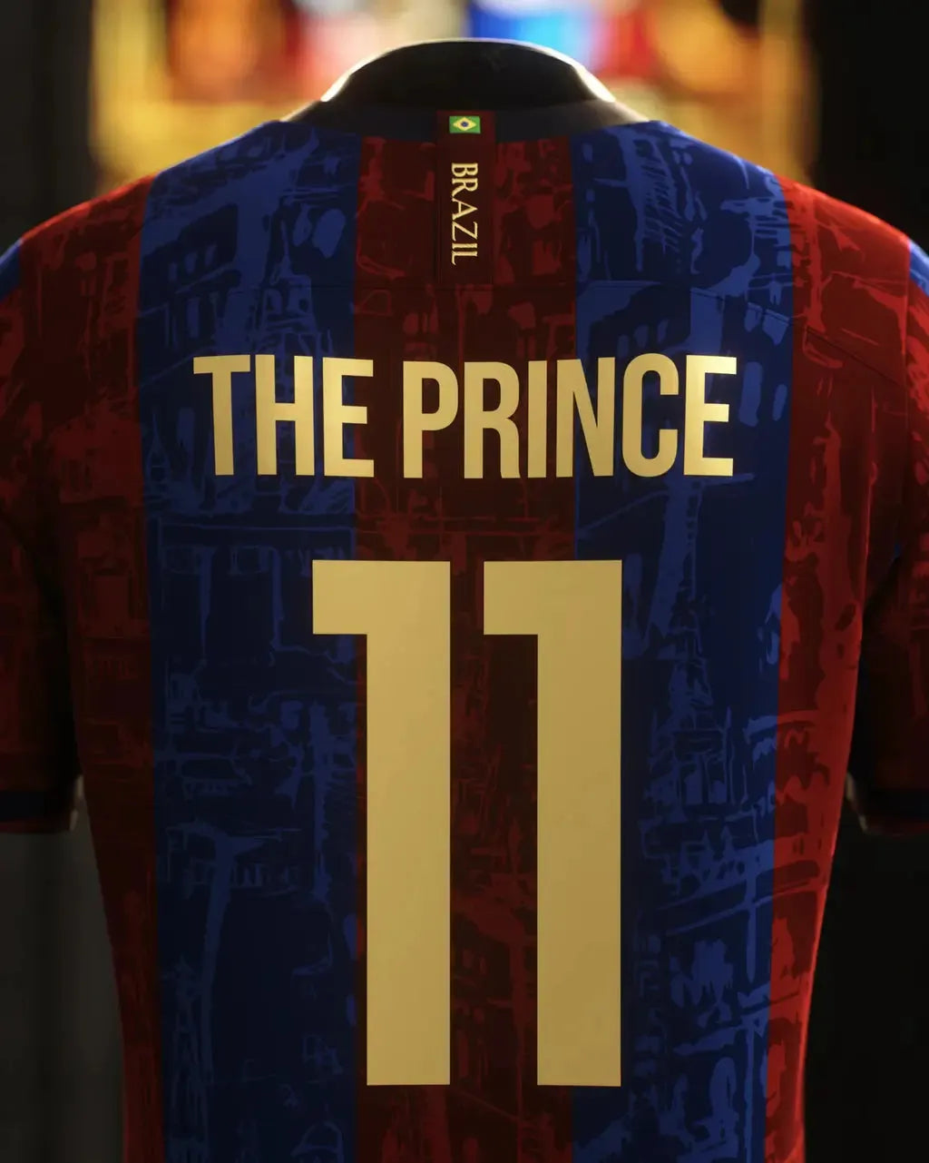 "Camisa Barcelona The Prince Grená - Torcedor Masculina Comma Football - Netmantos"
