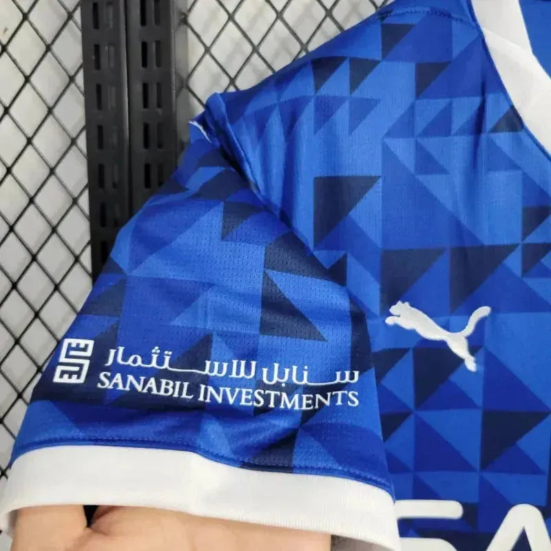 "Camisa Al-Hilal Home 24/25 - Torcedor Masculina Azul + Neymar 10 - Netmantos"