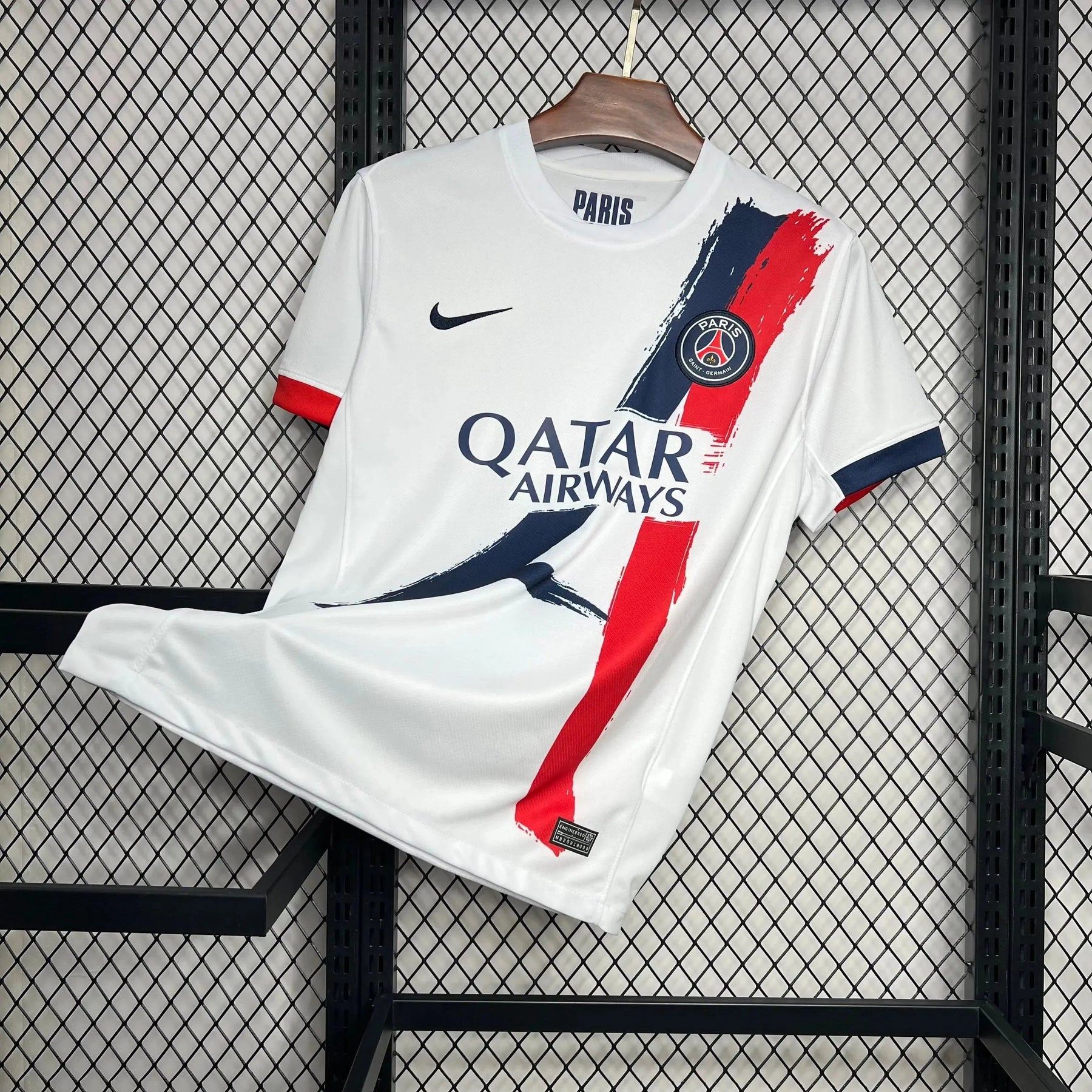 "Camisa PSG Away 24/25 - Torcedor Masculina Branca - Netmantos"