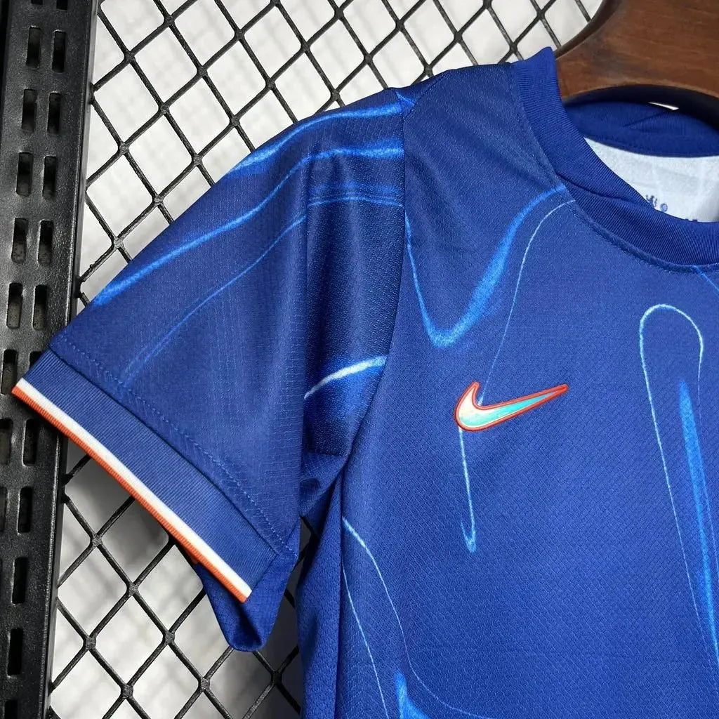"Camisa Chelsea Home 24/25 - Torcedor Infantil Azul - Netmantos"