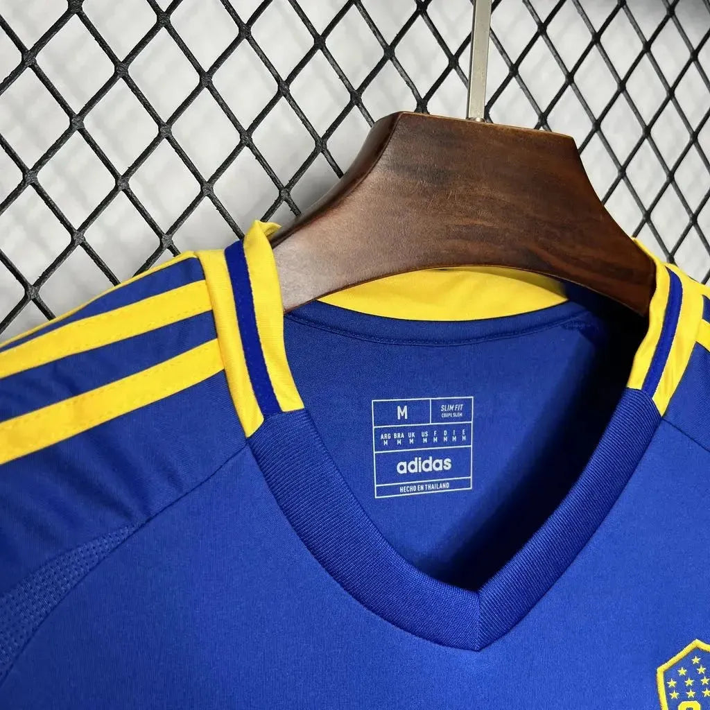 "Camisa Boca Juniors Home 24/25 - Torcedor Masculina Azul e Amarela - Netmantos"