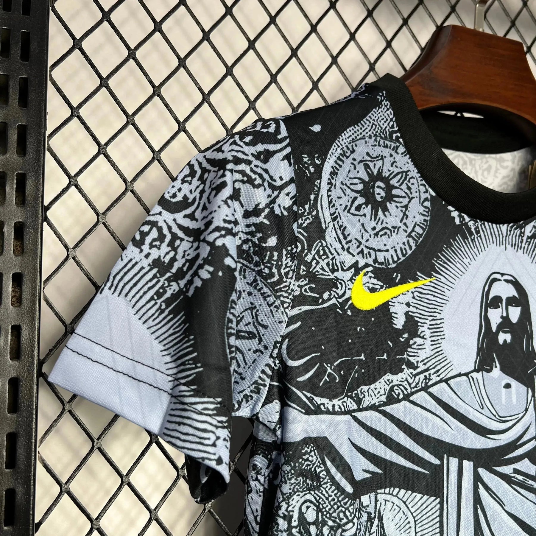 "Camisa Brasil Edição Especial Cristo Redentor 24/25 - Torcedor Infantil Cinza - Netmantos"