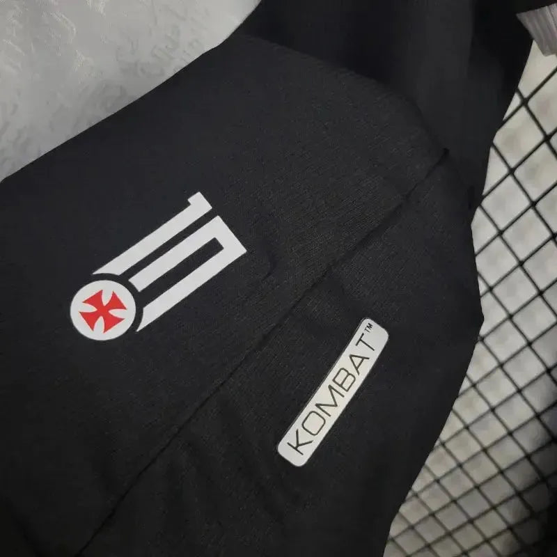 "Camisa Vasco Home 24/25 - Torcedor Feminina Preta - Netmantos"