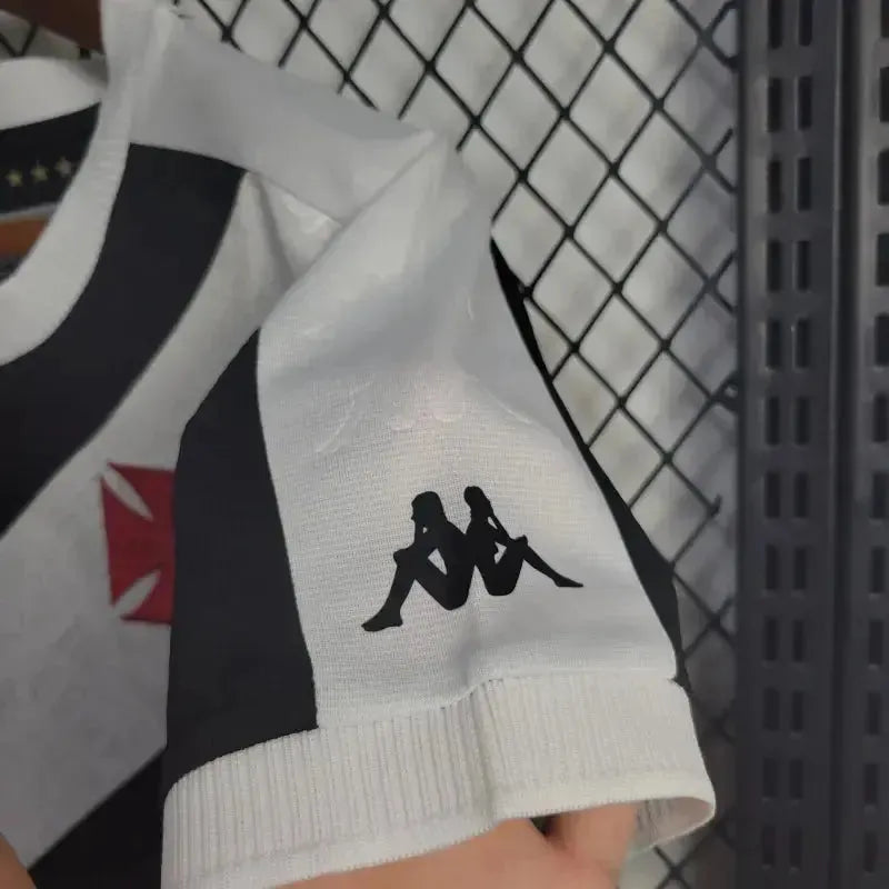 "Camisa Vasco Home 24/25 - Torcedor Feminina Preta - Netmantos"