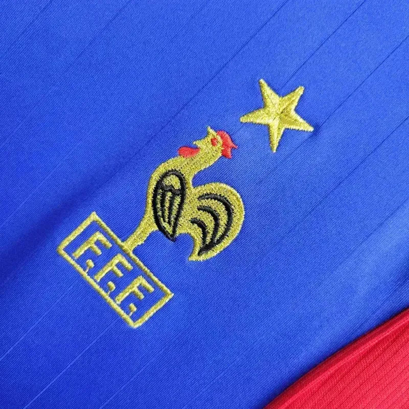 "Camisa França Retrô Home 2006 - Torcedor Masculina Azul - Netmantos"