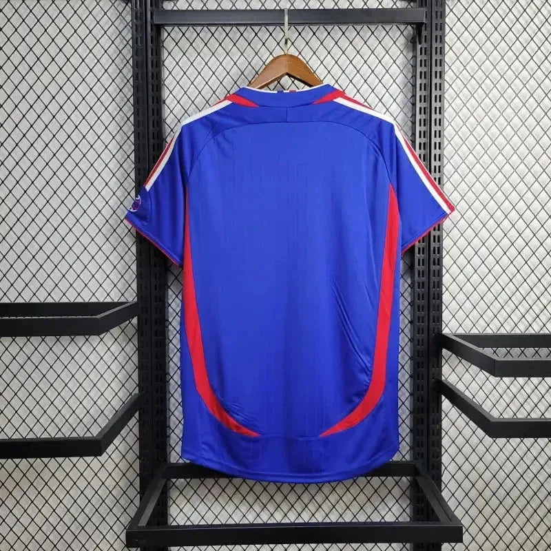 "Camisa França Retrô Home 2006 - Torcedor Masculina Azul - Netmantos"