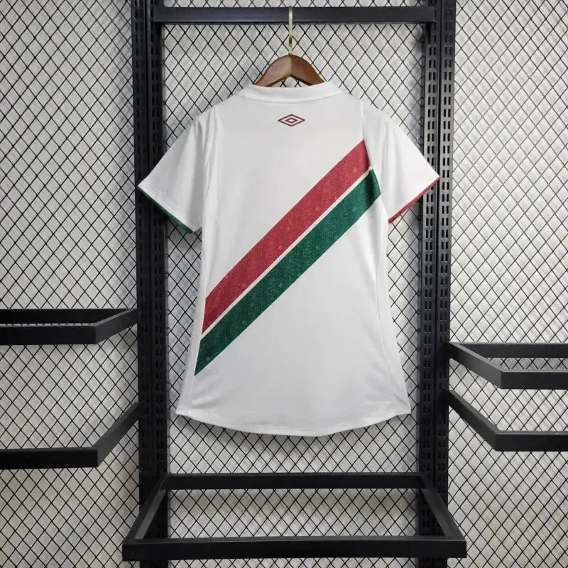 "Camisa Fluminense Away 24/25 - Torcedor Feminina Branca - Netmantos"