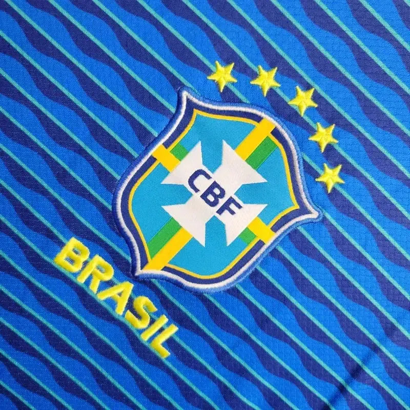 "Camisa Brasil Away 24/25 - Torcedor Masculina Azul - Netmantos"