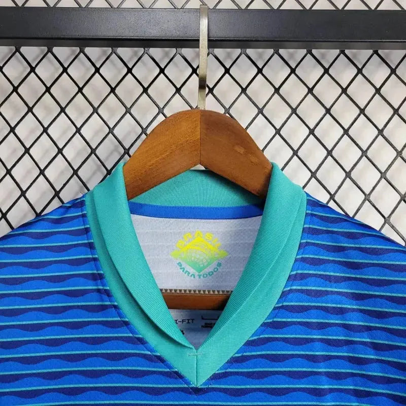 "Camisa Brasil Away 24/25 - Torcedor Masculina Azul - Netmantos"