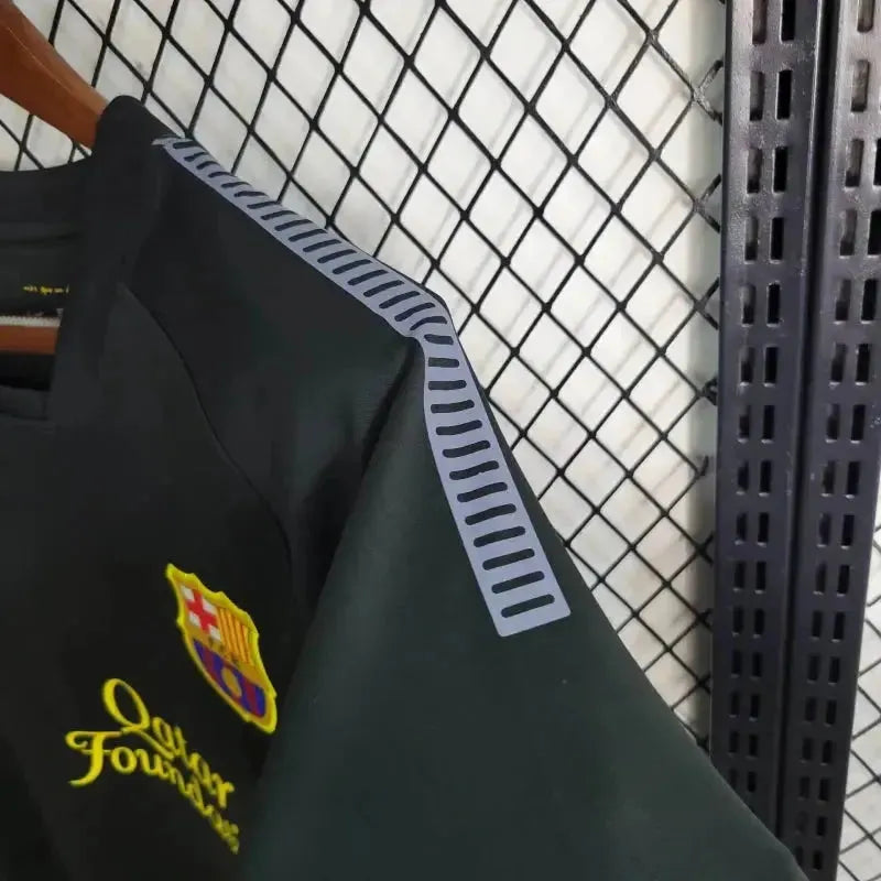 "Camisa Barcelona Away Retrô 2011/12 - Torcedor Masculina Preta - Netmantos"