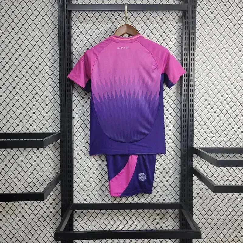 "Camisa Alemanha Away 24/25 - Torcedor Infantil Roxa - Netmantos"
