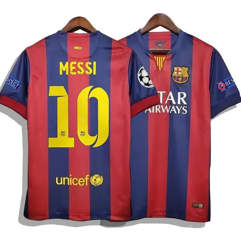 "Camisa Barcelona Retrô Home 2014/15 - Torcedor Masculina - Netmantos"