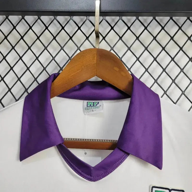 "Camisa Fiorentina Away Retrô 1984/85 - Torcedor Masculina Branca OPEL - Netmantos"