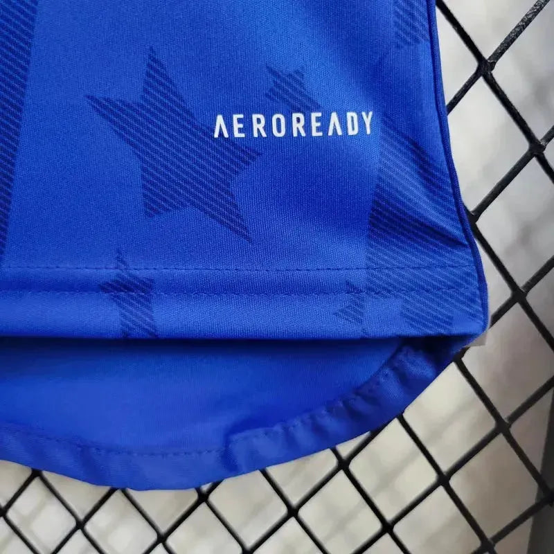 "Camisa Cruzeiro Home 24/25 - Torcedor Feminina Azul - Netmantos"