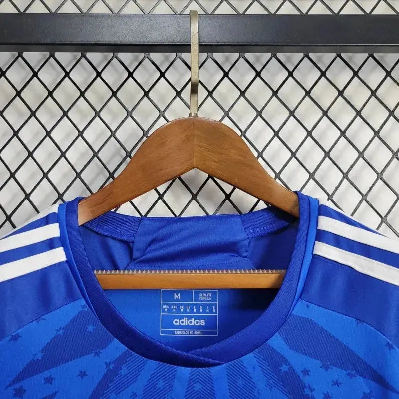 "Camisa Cruzeiro Home 24/25 - Torcedor Feminina Azul - Netmantos"