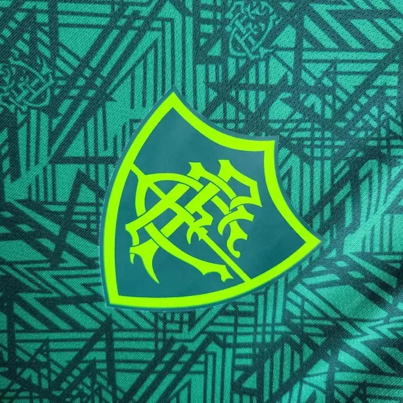 "Camisa Fluminense Treino 24/25 - Torcedor Masculina Verde - Netmantos"