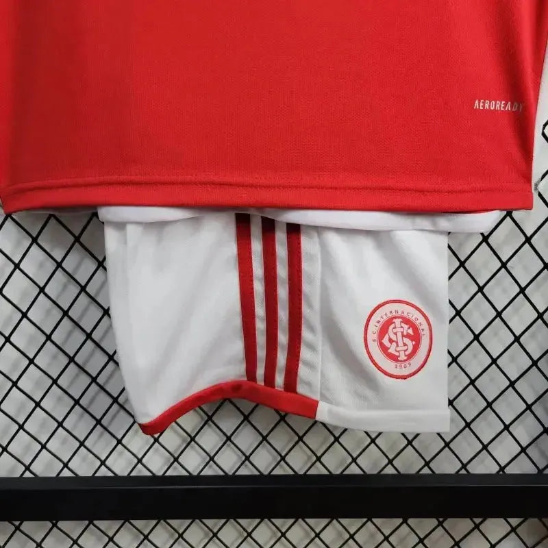 "Camisa Sport Club Internacional Home 24/25 - Torcedor Infantil Vermelha - Netmantos"