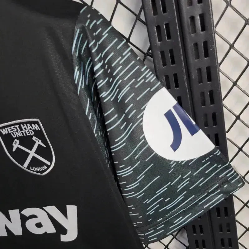 "Camisa West Ham Away 2 24/25 - Torcedor Masculina Preta - Netmantos"