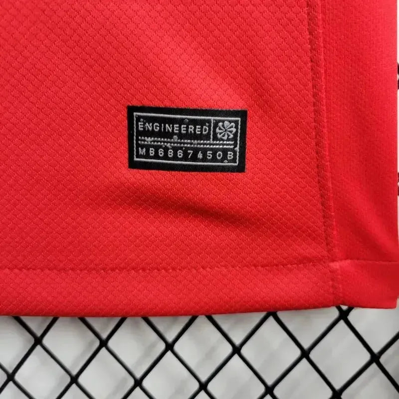"Camisa Portugal Home 24/25 - Torcedor Feminina Vermelha - Netmantos"