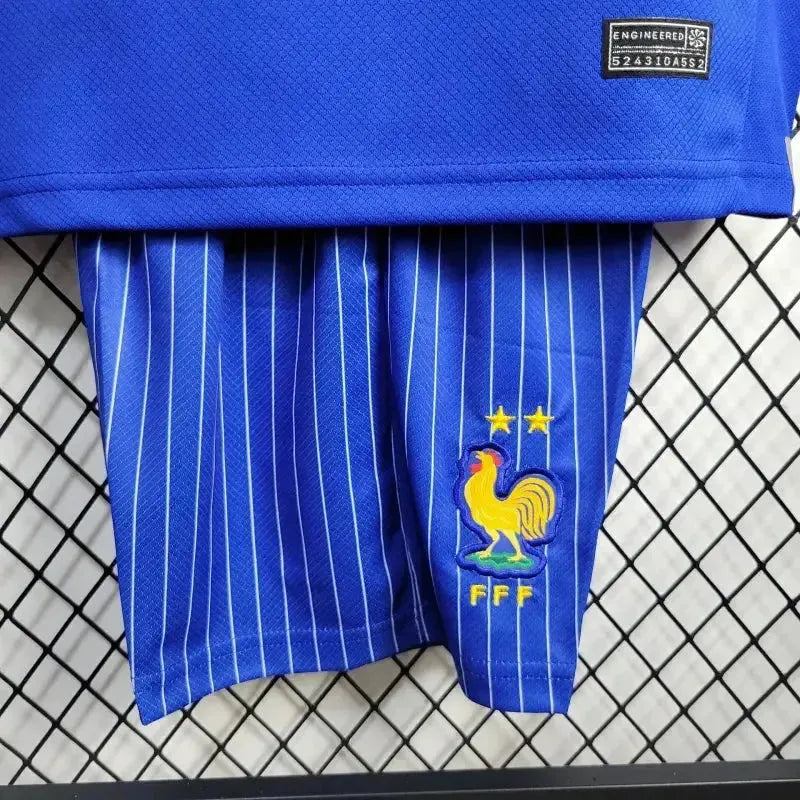 "Camisa França Home 24/25 - Torcedor Infantil Azul - Netmantos"