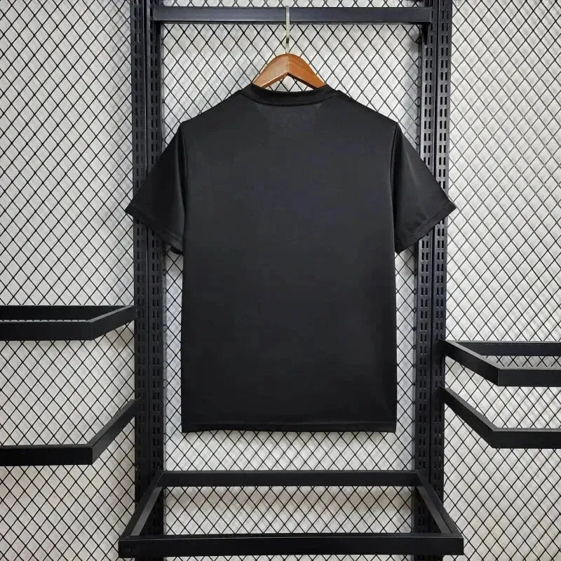 "Camisa Argentina BALMAIN 24/25 - Torcedor Masculina Refletiva Preta - Netmantos"