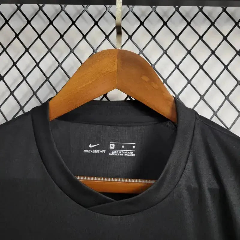 "Camisa Liverpool BALMAIN 24/25 - Torcedor Masculina Refletiva Preta - Netmantos"