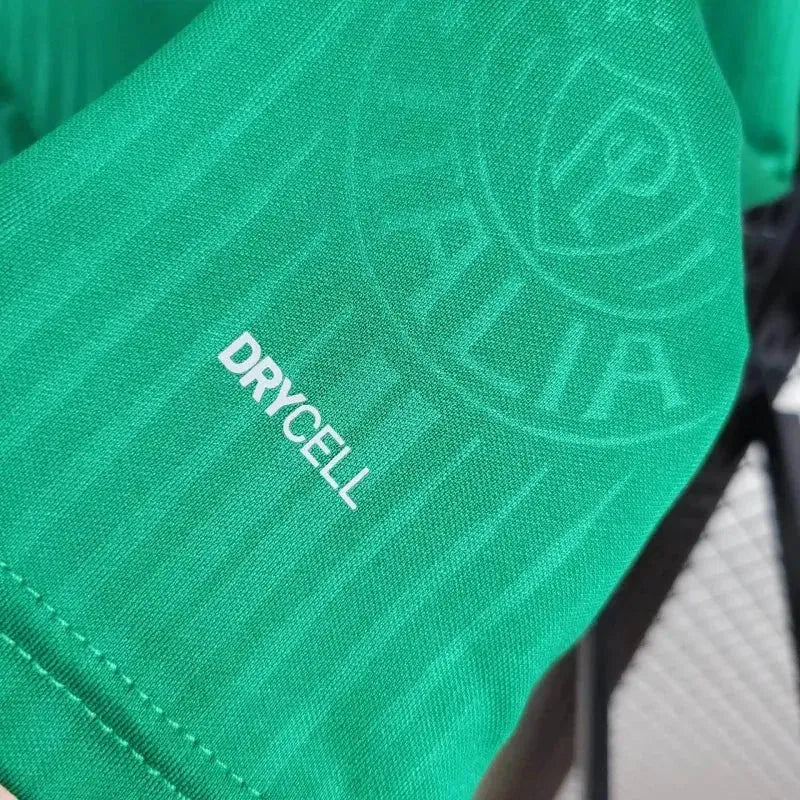 "Camisa Palmeiras Home 24/25 - Torcedor Masculina Verde + Patch Brasileirão e Avanti + Patrocínios - Netmantos"