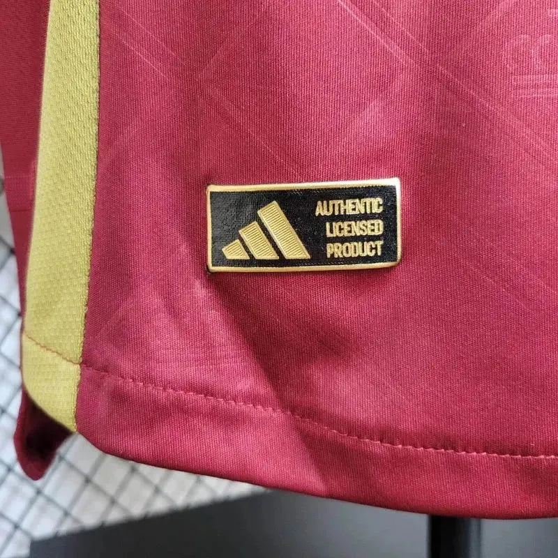 "Camisa Bélgica Home 24/25 - Jogador Masculina Vermelha - Netmantos"