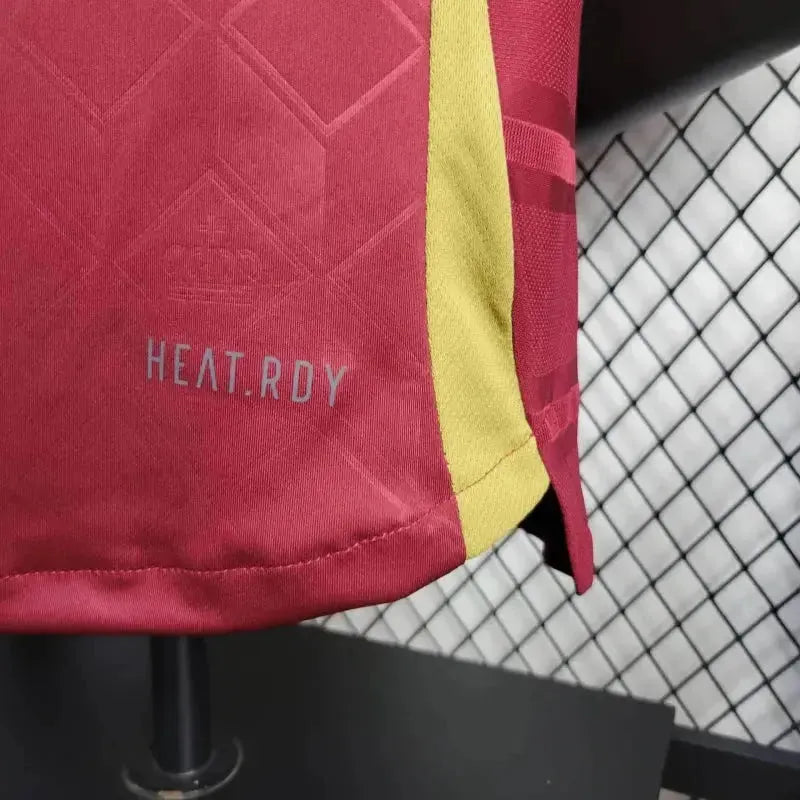 "Camisa Bélgica Home 24/25 - Jogador Masculina Vermelha - Netmantos"