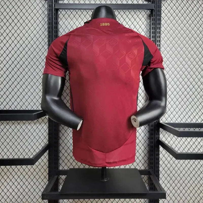 "Camisa Bélgica Home 24/25 - Jogador Masculina Vermelha - Netmantos"