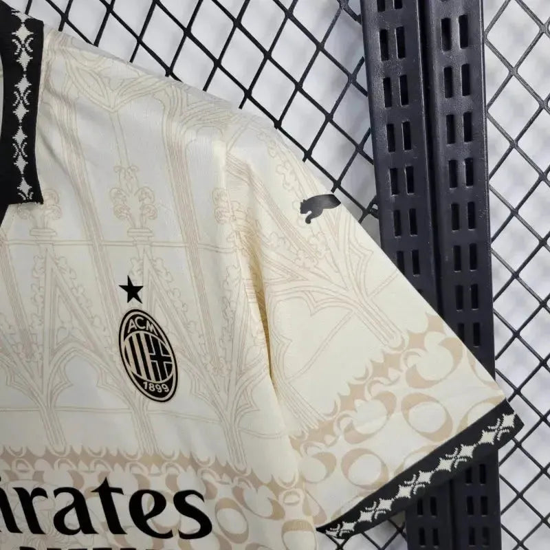 "Camisa AC Milan Fourth 24/25 - Torcedor Masculina Branca - Netmantos"