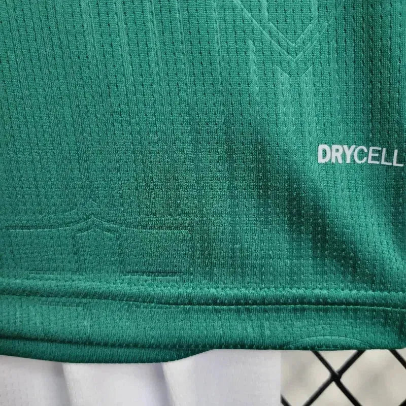 "Camisa Palmeiras Home 24/25 - Torcedor Infantil Verde e Dourado - Netmantos"