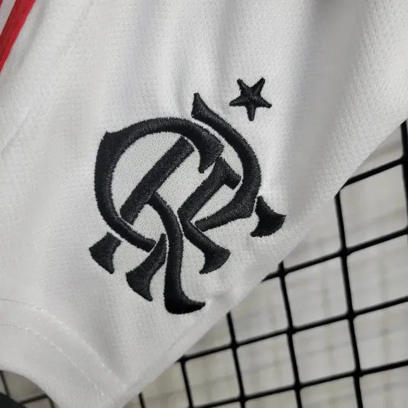 "Camisa Flamengo Home 24/25 - Torcedor Infantil Vermelha e Preta - Netmantos"