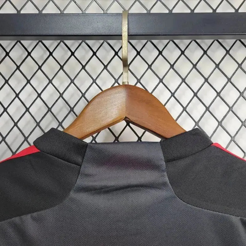 "Camisa Flamengo Home 24/25 - Torcedor Infantil Vermelha e Preta - Netmantos"