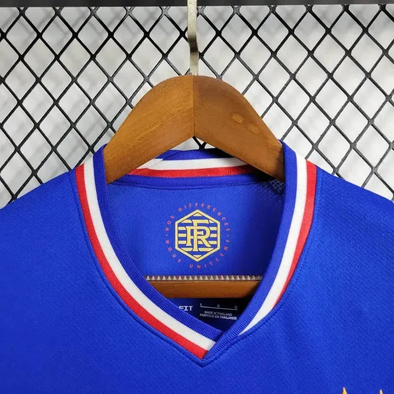 "Camisa França Home 24/25 - Torcedor Masculina Azul - Netmantos"
