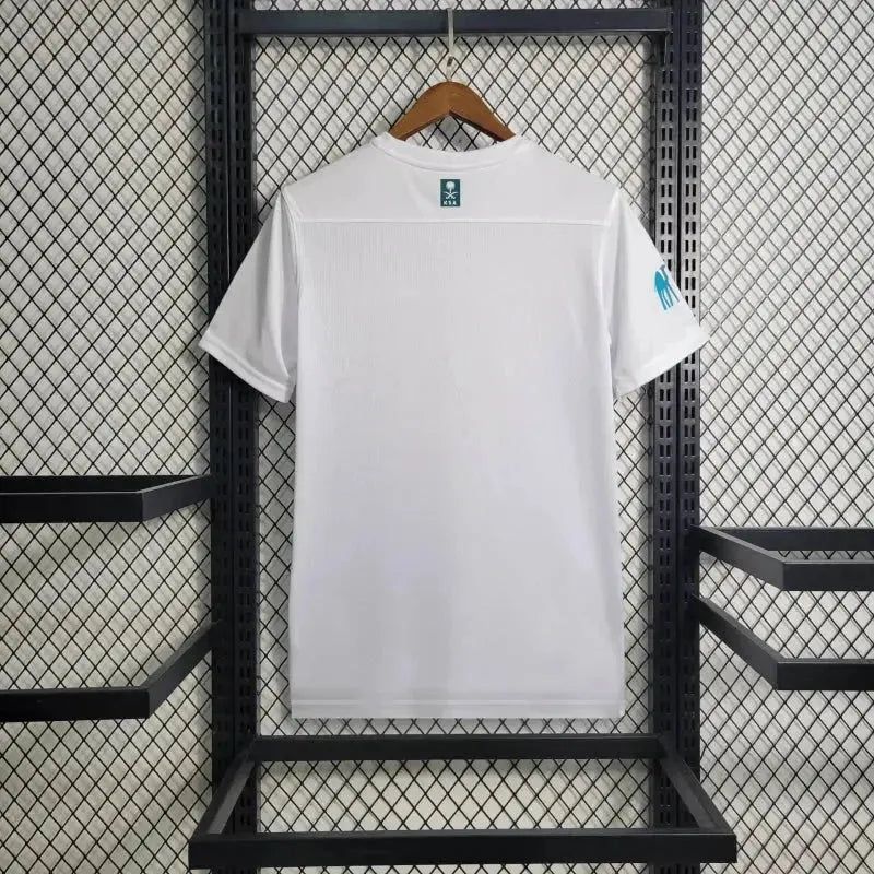 "Camisa Al-Nassr Third 23/24 - Torcedor Masculina Branca Refeltiva - Netmantos"