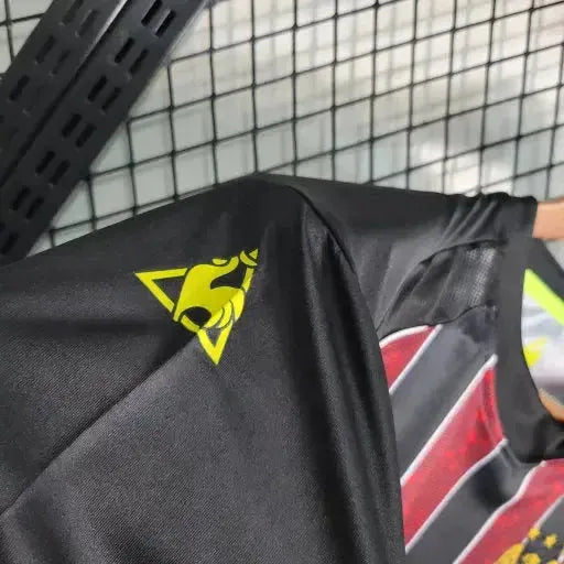 "Camisa Manchester City Retrô Away 08/09 - Torcedor Masculina Preta - Netmantos"