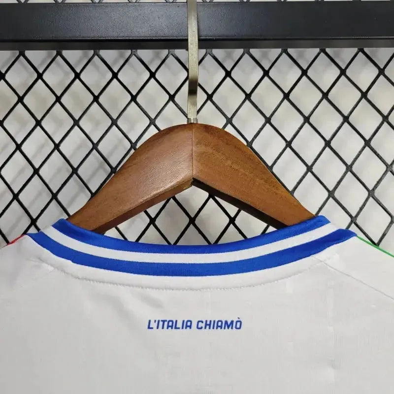 "Camisa Itália Away 24/25 - Torcedor Masculina Branca - Netmantos"