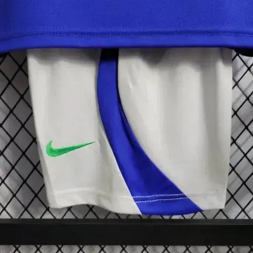 "Camisa Brasil Away 22/23 - Torcedor Infantil Azul - Netmantos"