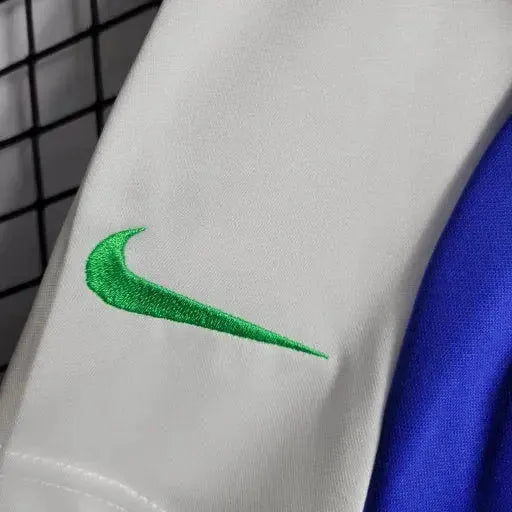 "Camisa Brasil Away 22/23 - Torcedor Infantil Azul - Netmantos"