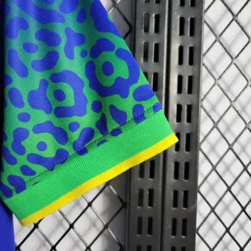 "Camisa Brasil Away 22/23 - Torcedor Infantil Azul - Netmantos"