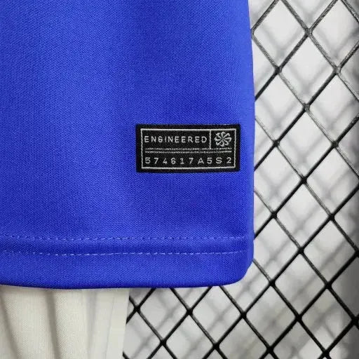 "Camisa Brasil Away 22/23 - Torcedor Infantil Azul - Netmantos"